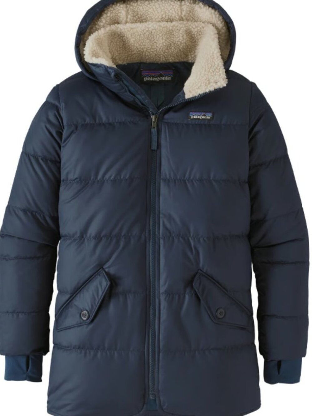 Patagonia Girls' Down Parka size M 10 years